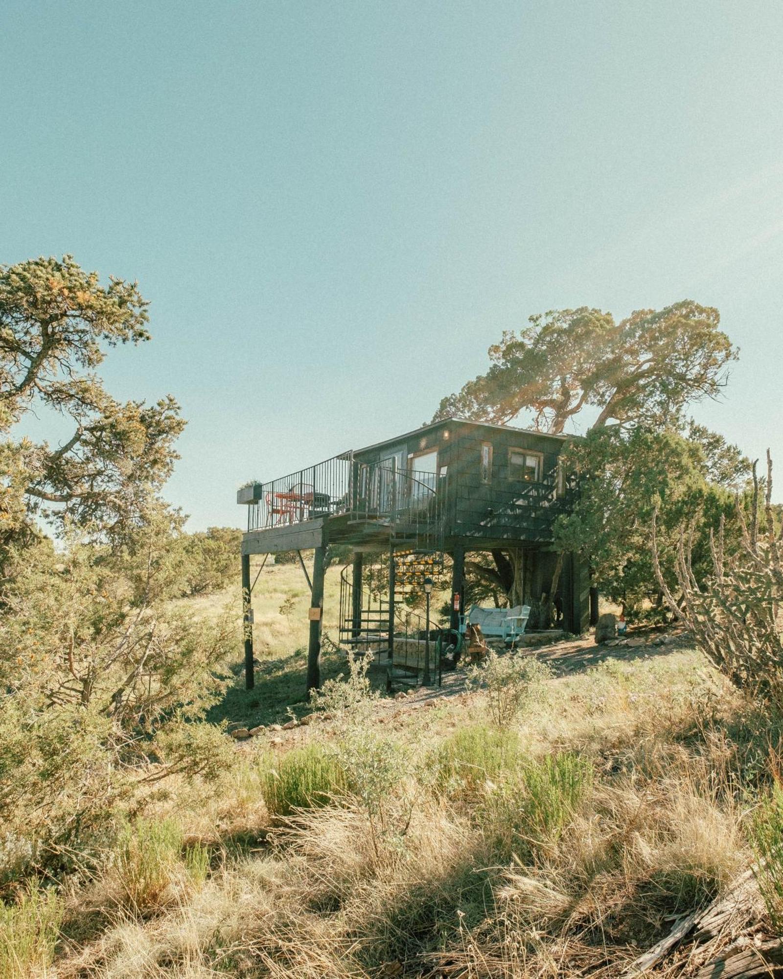 Ashley'S Treehouse At El Mistico Ranch Nogal Exterior foto