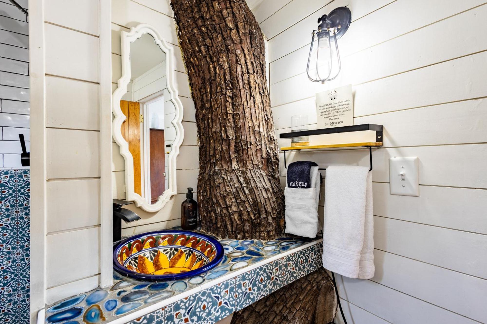 Ashley'S Treehouse At El Mistico Ranch Nogal Exterior foto